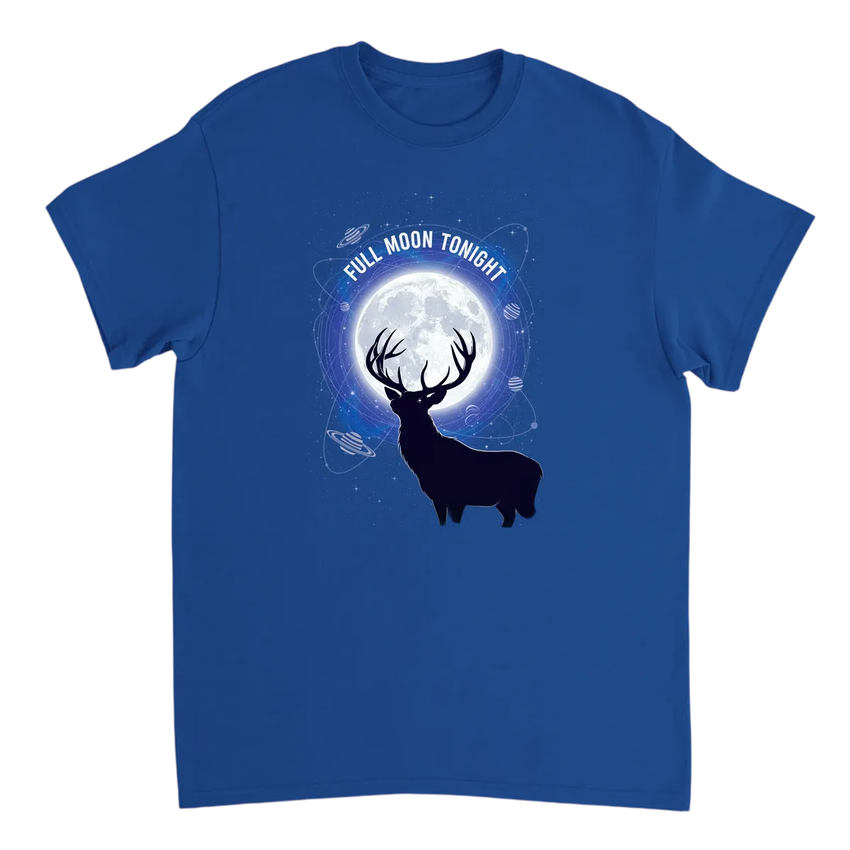 Full Moon Tonight: Feeling Wild Tee White T-Shirts Photo 5