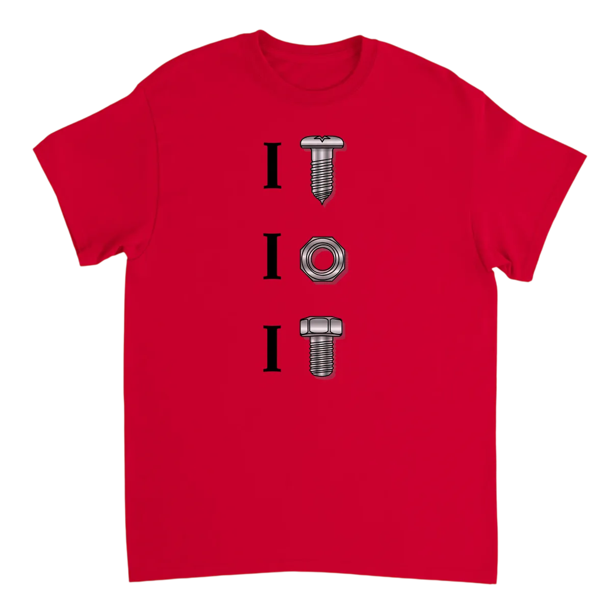 Funny Mechanic Hardware Pun Graphic Tee - White T-Shirts (ZeitZwag Streetwear)