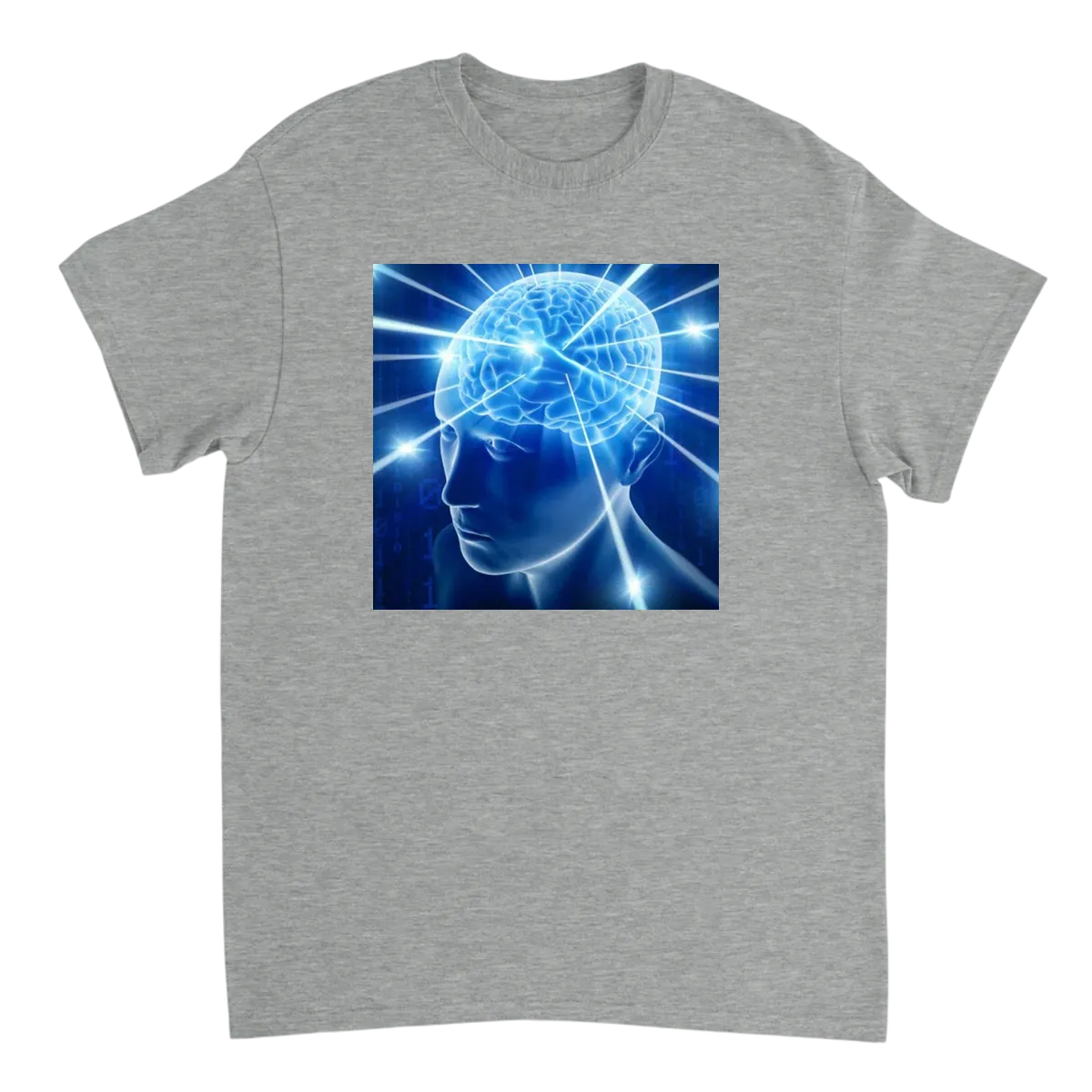 Galaxy Brain T-Shirt White T-Shirts Photo 4