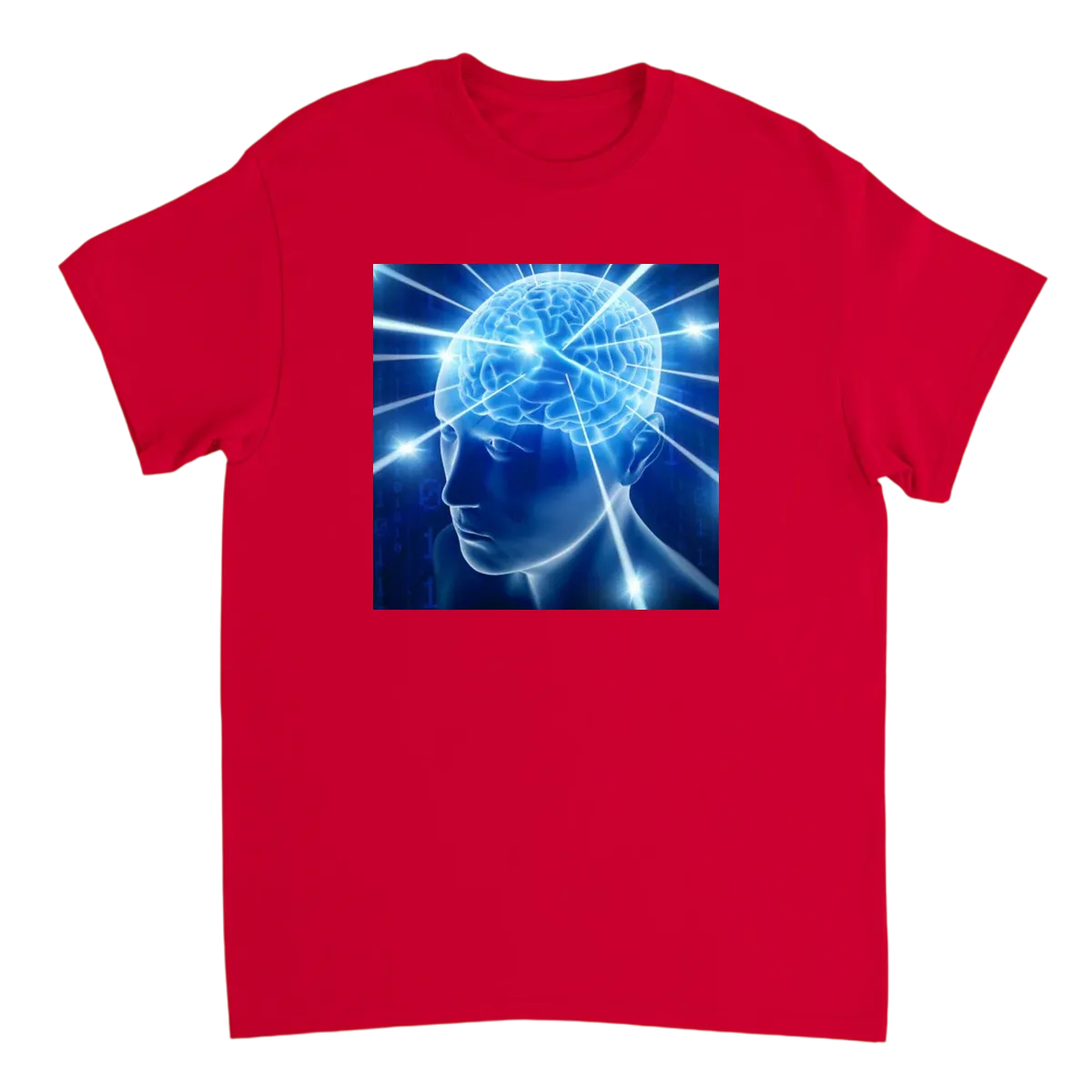 Galaxy Brain T-Shirt White T-Shirts Photo 5