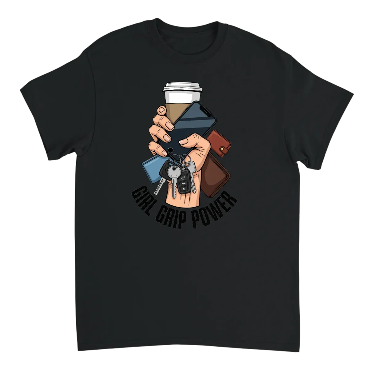 Girl Grip Power Tee - Master of Carrying All