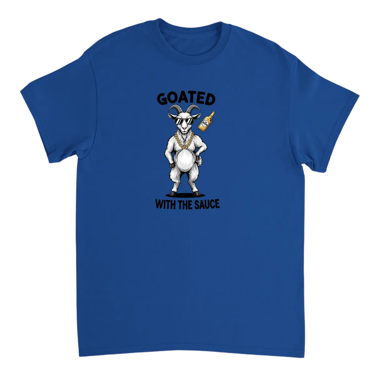 Goated With The Sauce Tee T-Shirt T-Shirts - Royal