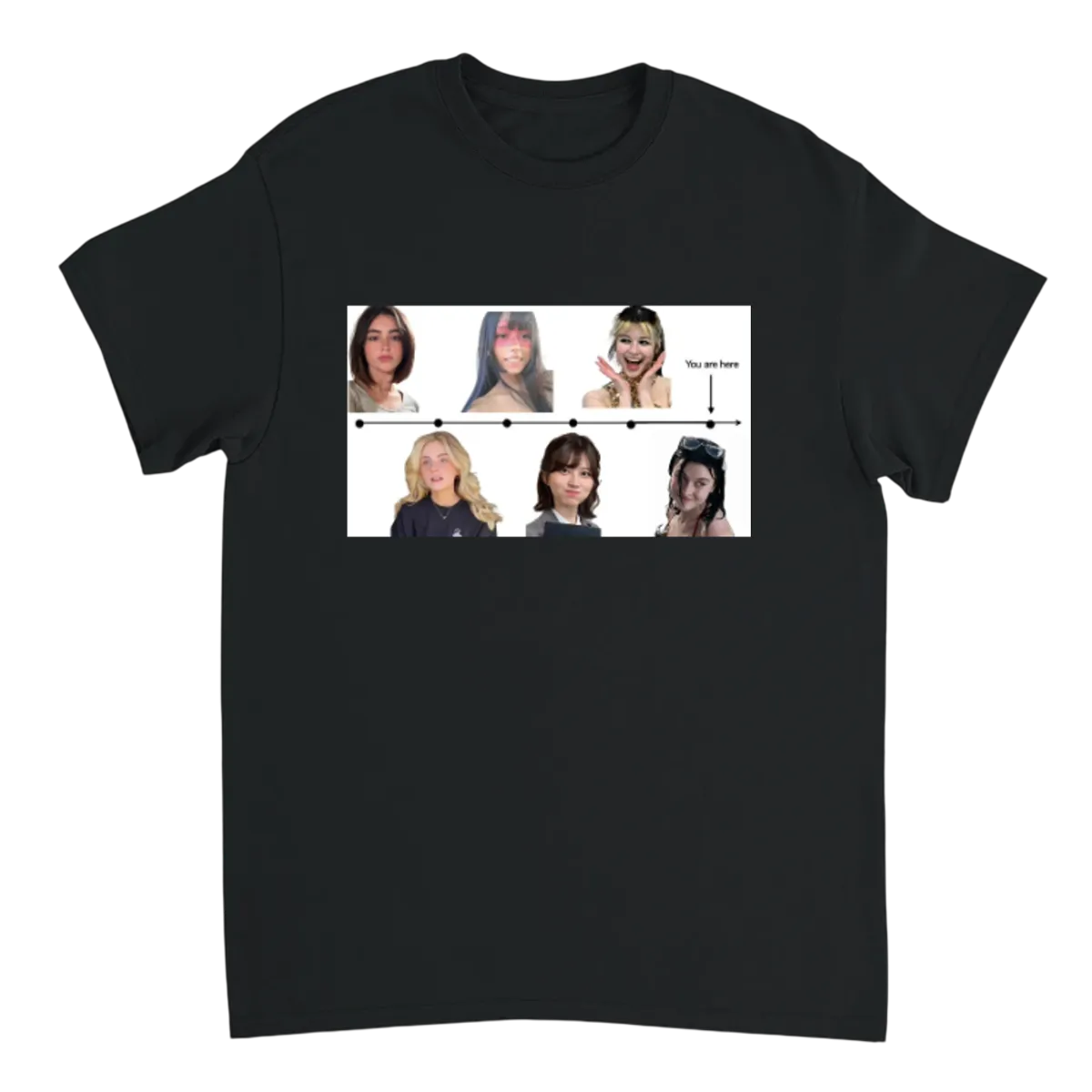 Gooner Timeline Lore Graphic Tee White T-Shirts Photo 3