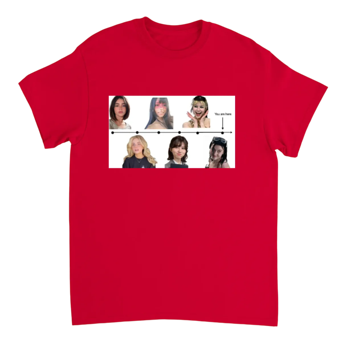 Gooner Timeline Lore Graphic Tee White T-Shirts Photo 5