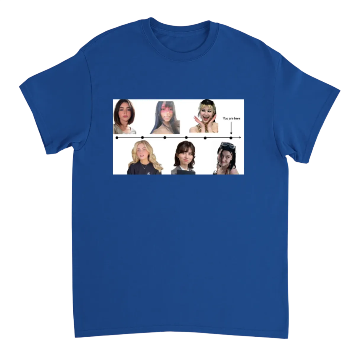 Gooner Timeline Lore Graphic Tee - White T-Shirts (ZeitZwag Streetwear)
