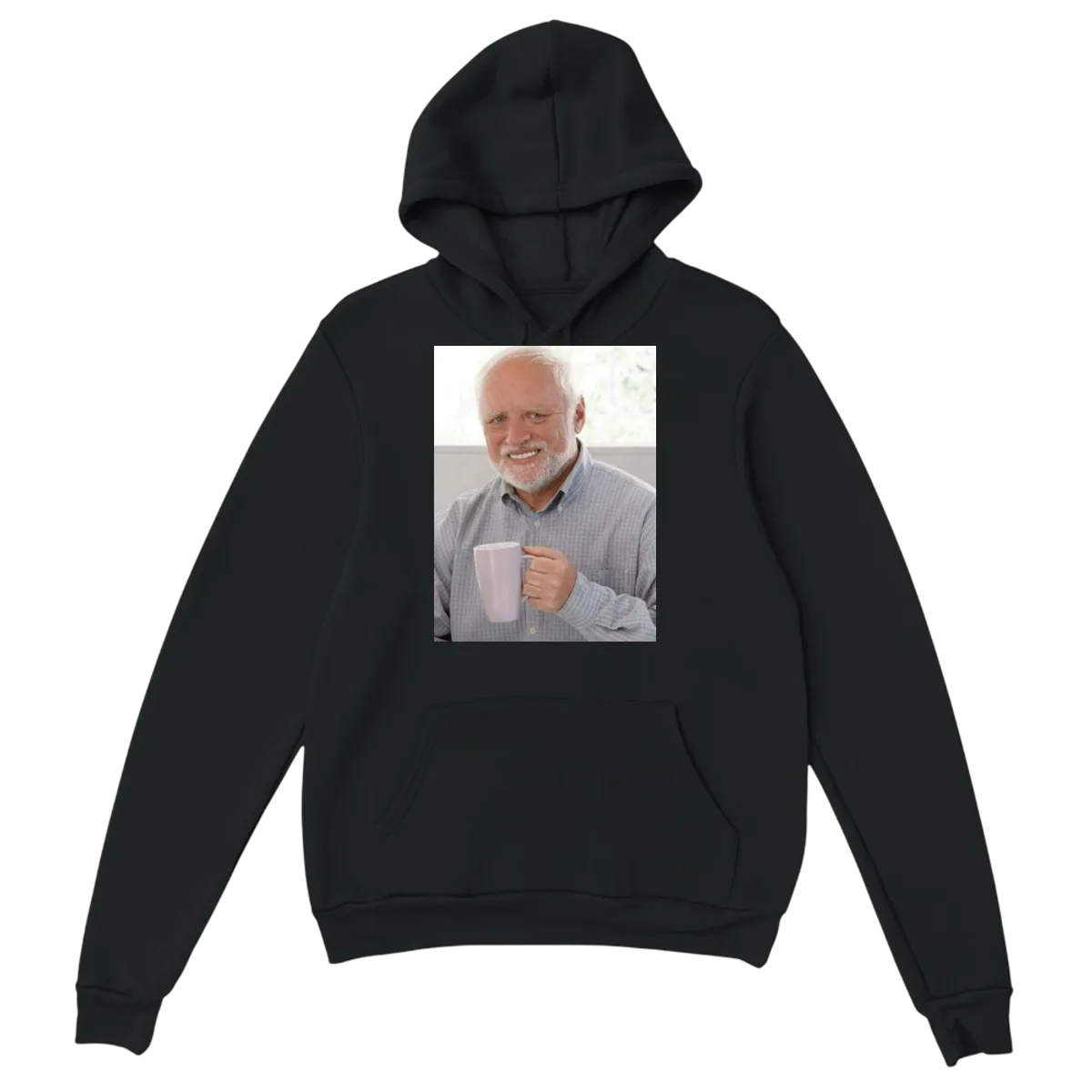 Grin & Bear It Hoodie White Hoodies Photo 3