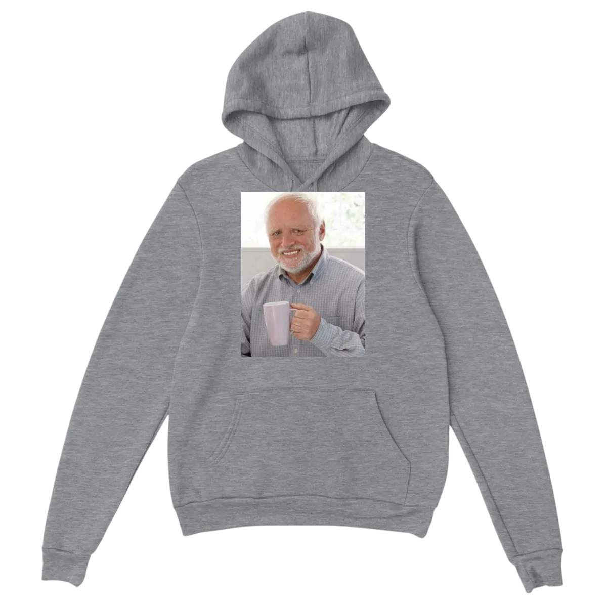 Grin & Bear It Hoodie - White Hoodies (ZeitZwag Streetwear)
