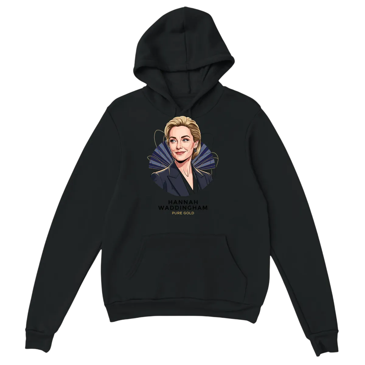 Hannah Waddingham Goofy Nugget Hoodie - White Hoodies (ZeitZwag Streetwear)