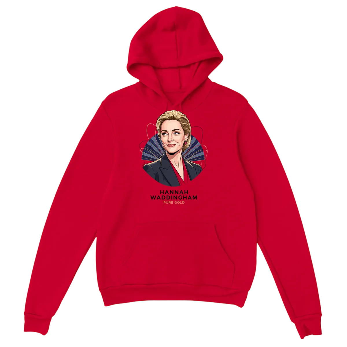 Hannah Waddingham Goofy Nugget Hoodie White Hoodies Photo 4