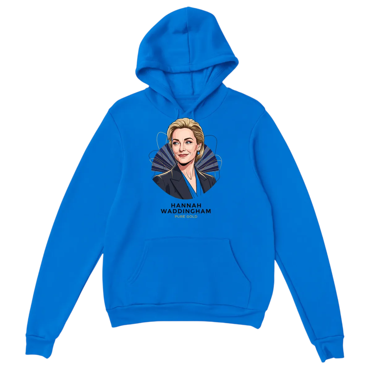 Hannah Waddingham Goofy Nugget Hoodie Hoodies - Royal