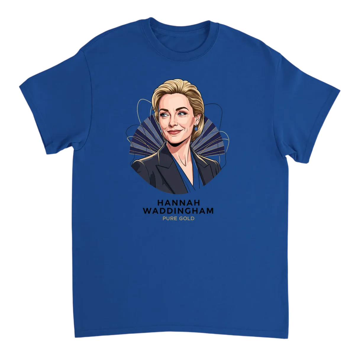 Hannah Waddingham Goofy Nugget Tee White T-Shirts Photo 5