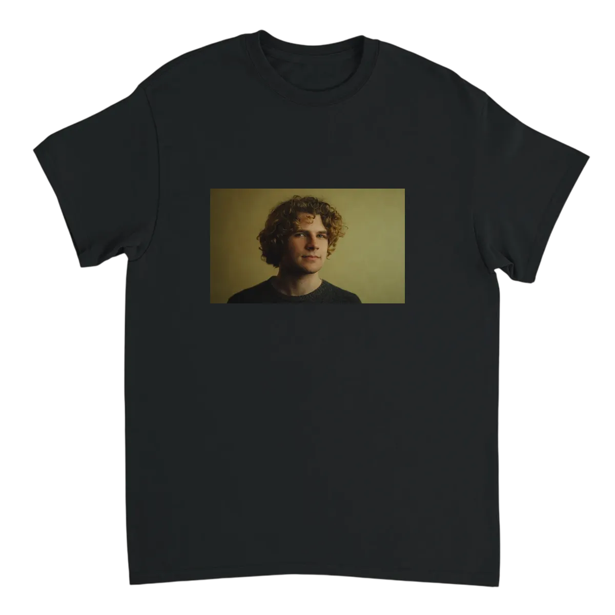 He Is 20 Years Old. Backrooms Director Tee. Black T-Shirts Photo 2