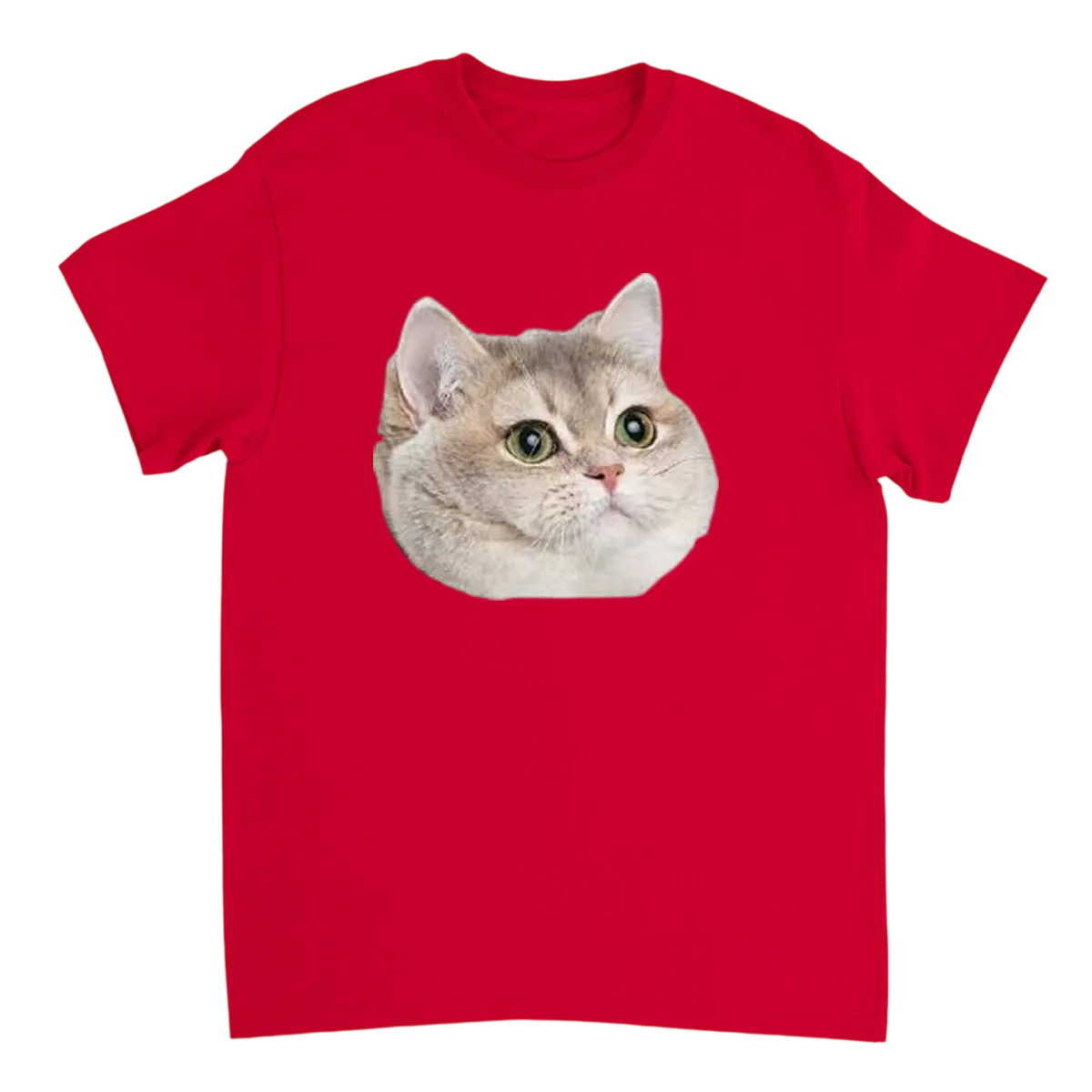 Heavy Breathing Cat Meme T-Shirt Black T-Shirts Photo 3