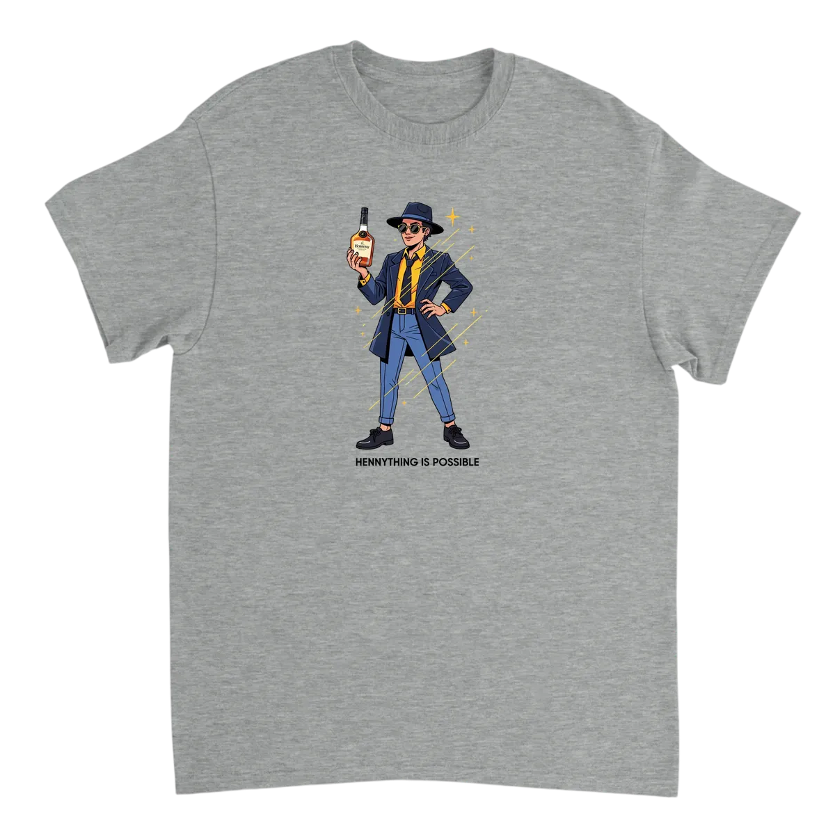 Hennything Is Possible Meme T-Shirt White T-Shirts Photo 4