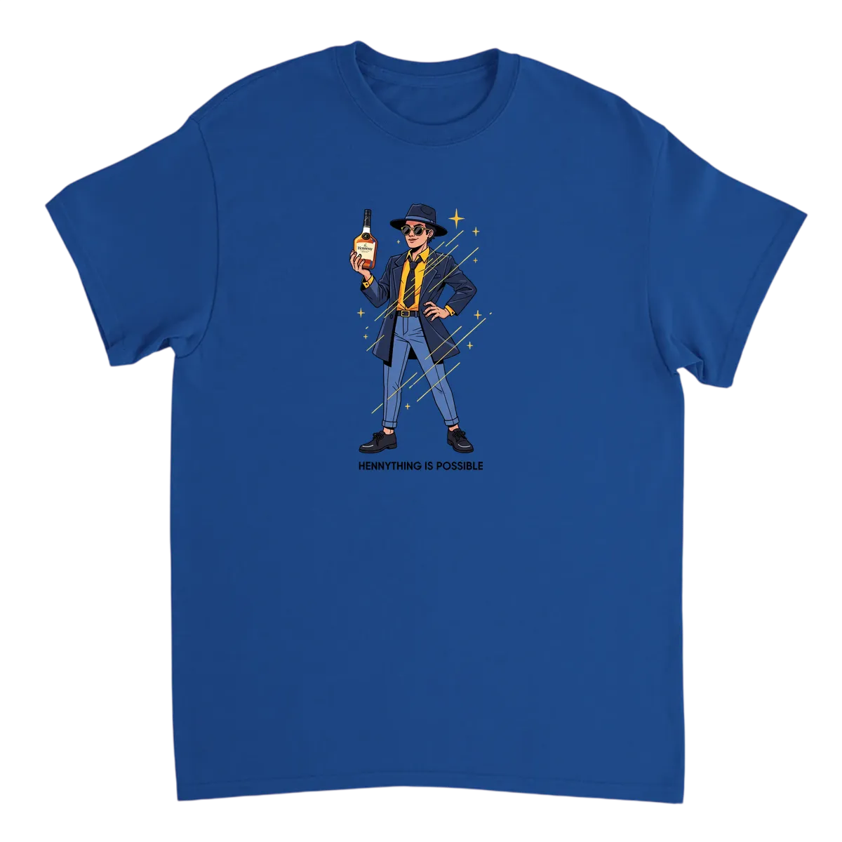 Hennything Is Possible Meme T-Shirt T-Shirts - Royal