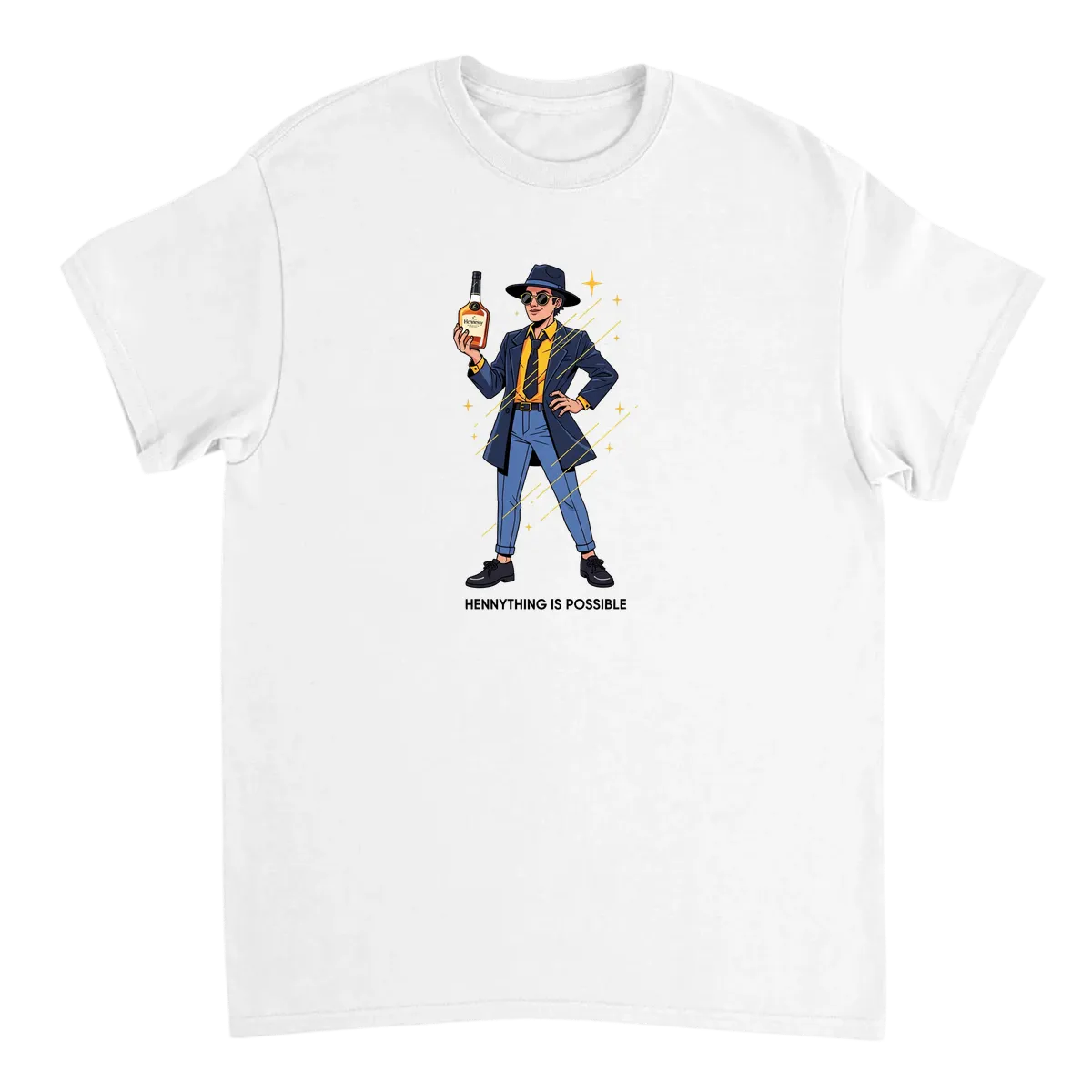 Hennything Is Possible Meme T-Shirt White T-Shirts Photo 2