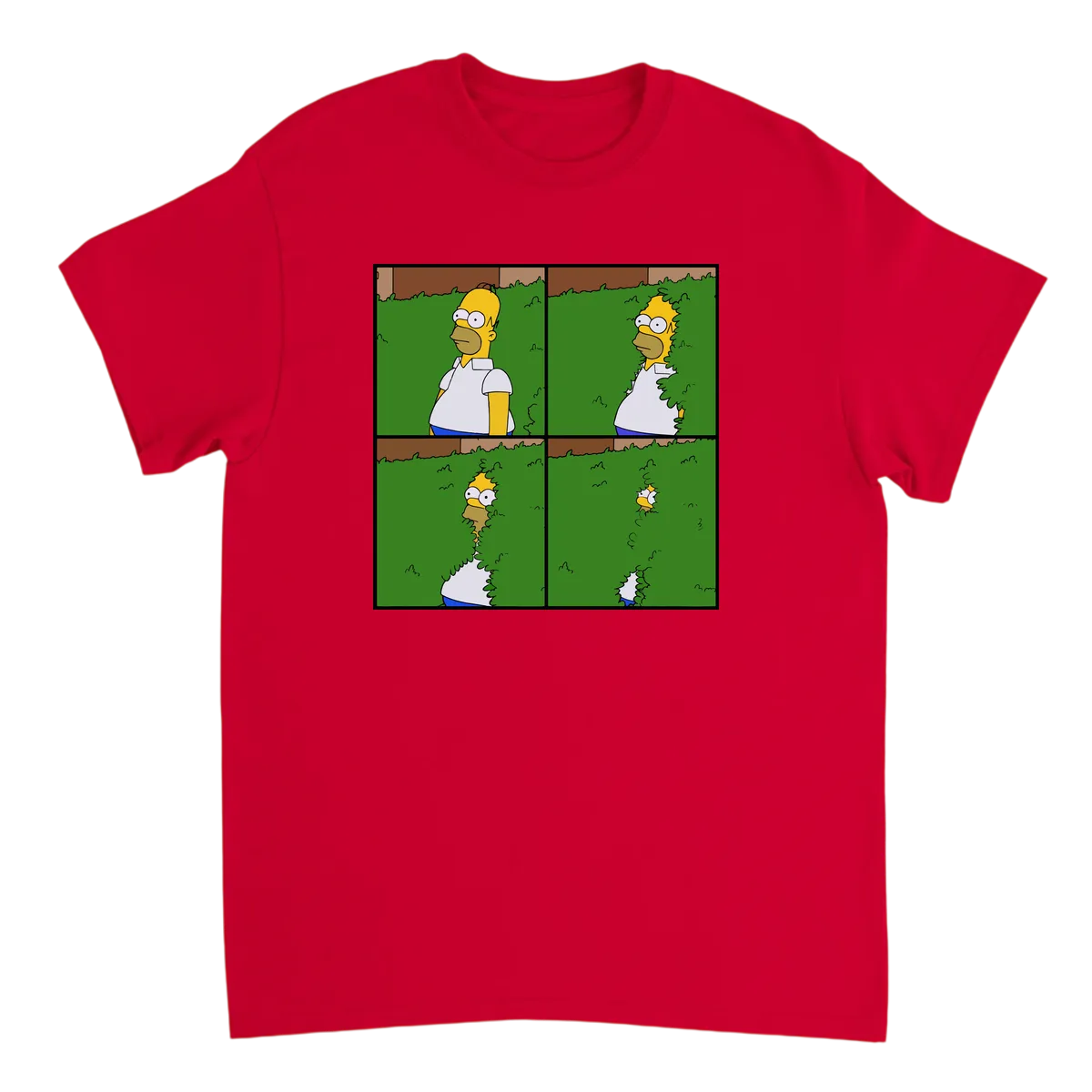 Homer in the Bushes T-Shirt