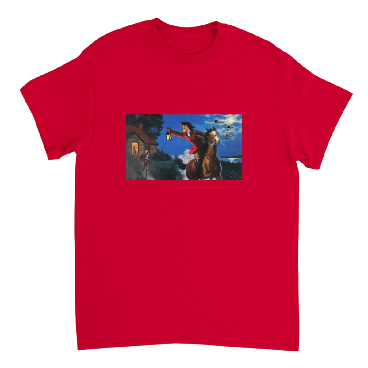 How I Feel: Chaos Incoming Meme Tee Red T-Shirts Photo 2