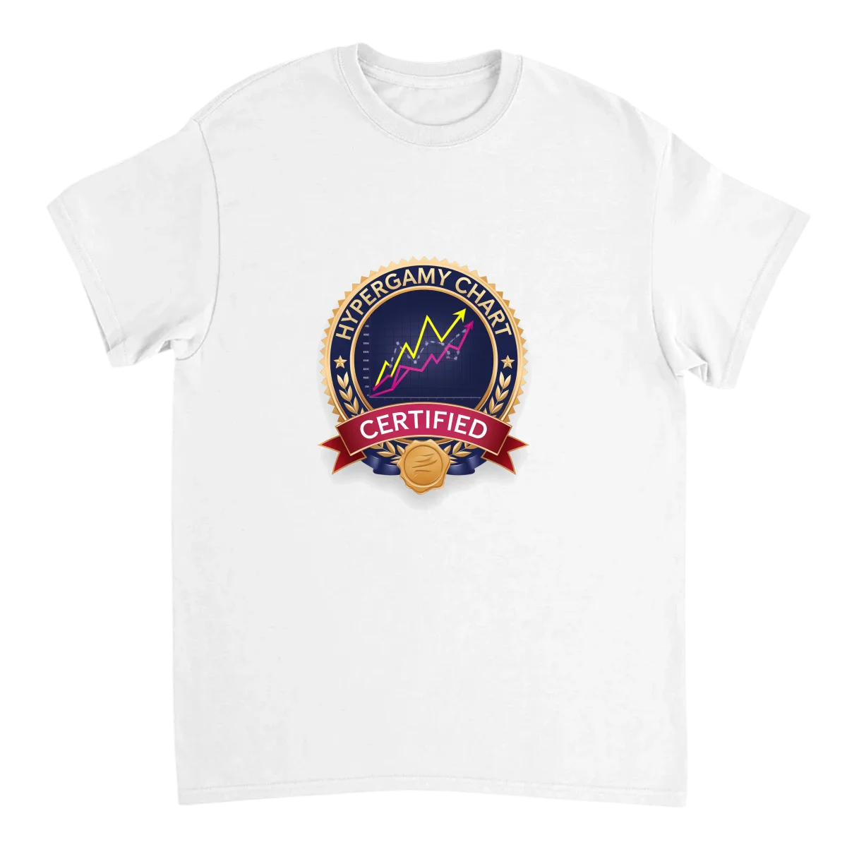 Hypergamy Chart Certified Meme Tee - White T-Shirts (ZeitZwag Streetwear)