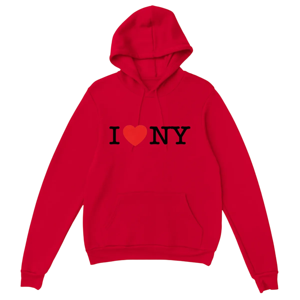 I Love NY Classic Icon Hoodie White Hoodies Photo 4