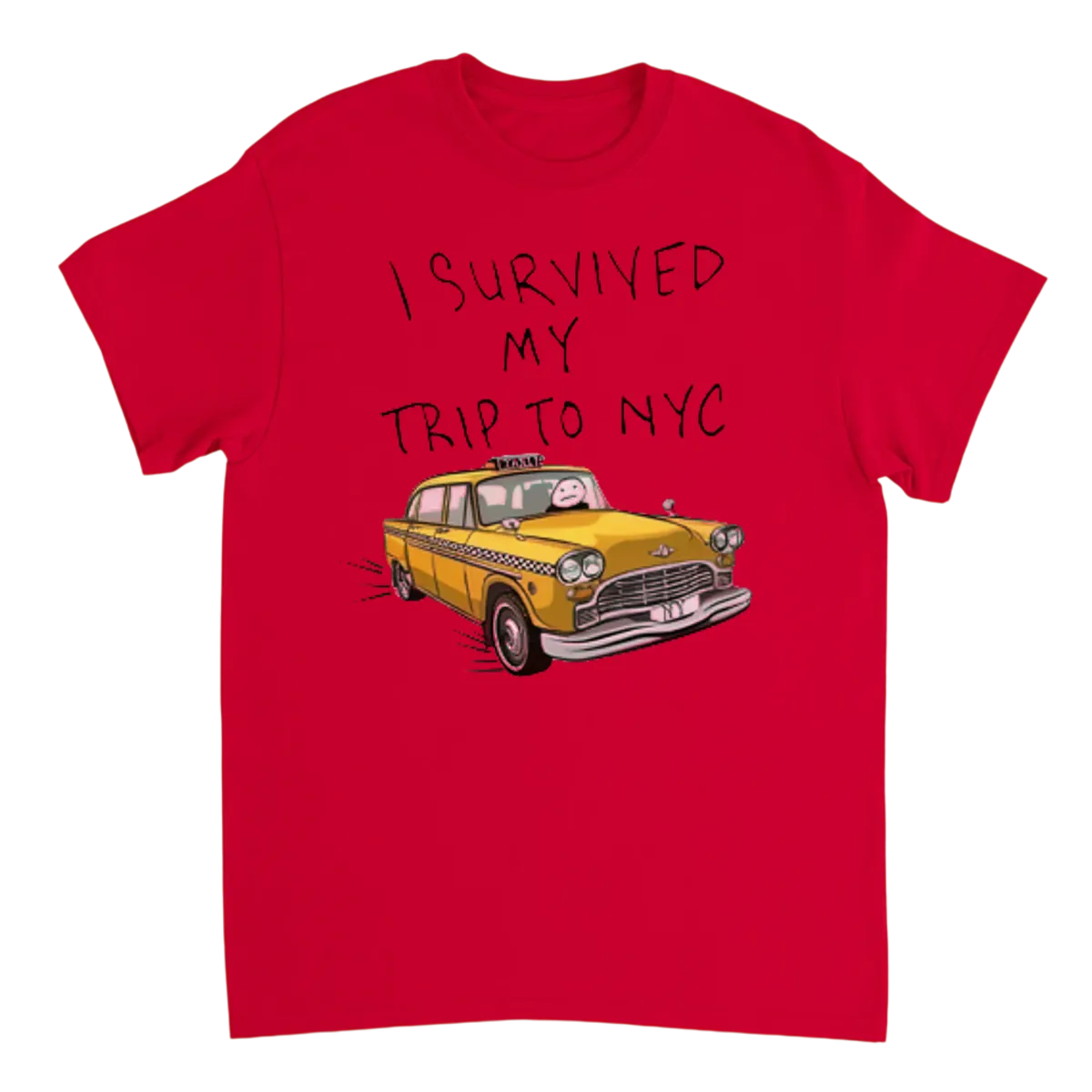 I Survived My Trip to NYC T-Shirt White T-Shirts Photo 4