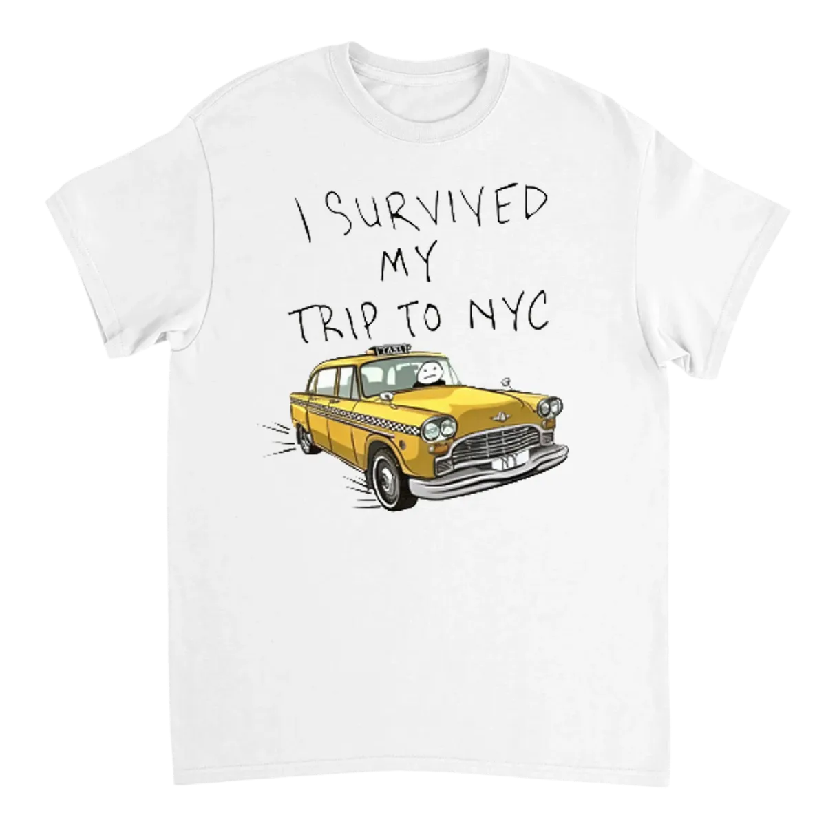 I Survived My Trip to NYC T-Shirt White T-Shirts Photo 2