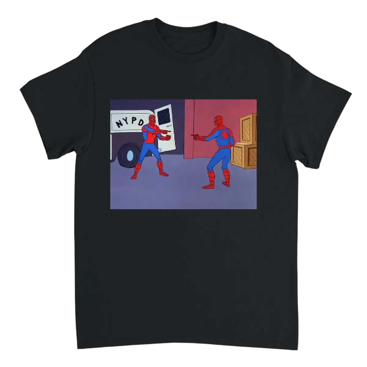Iconic Pointing Meme Tee White T-Shirts Photo 3