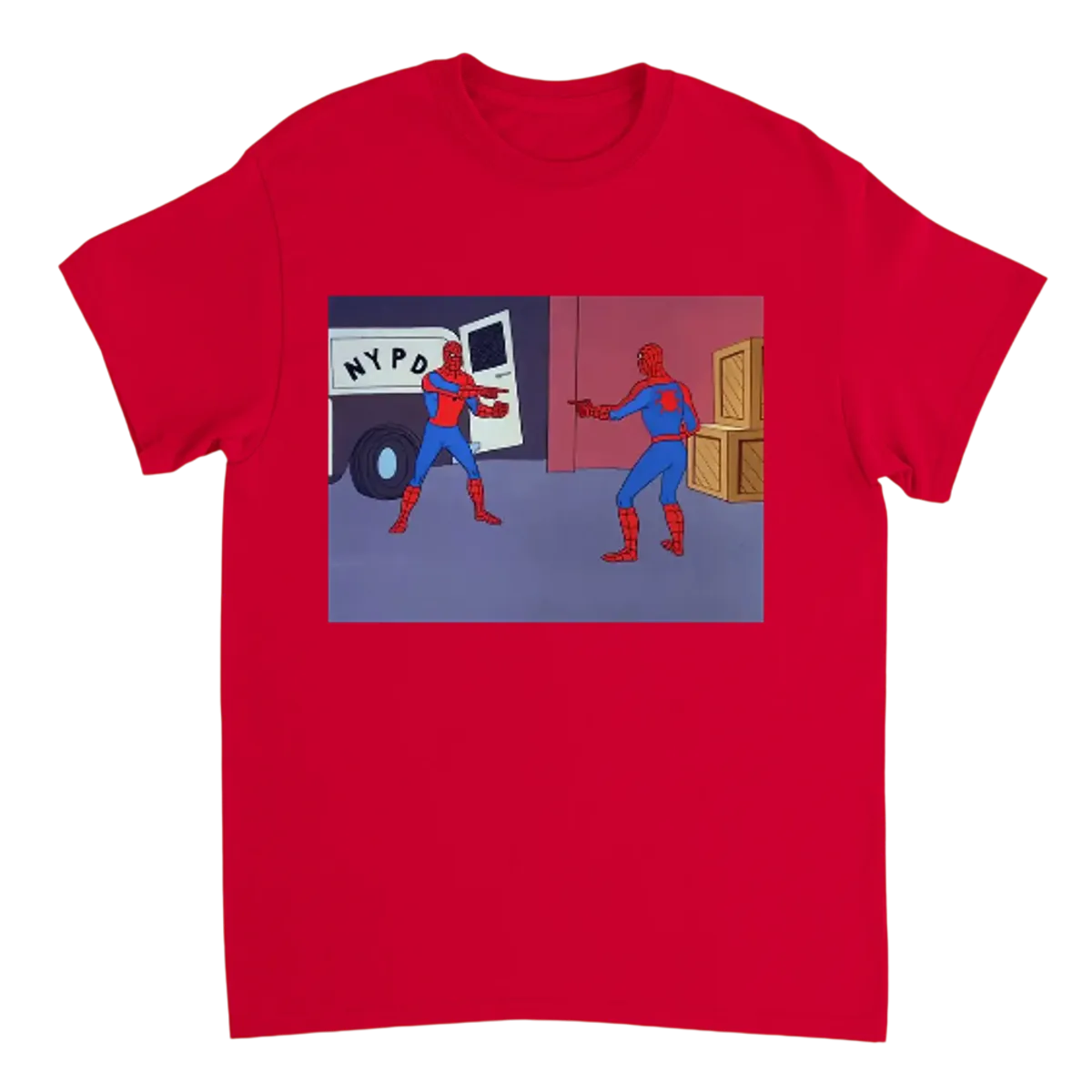 Iconic Pointing Meme Tee White T-Shirts Photo 4