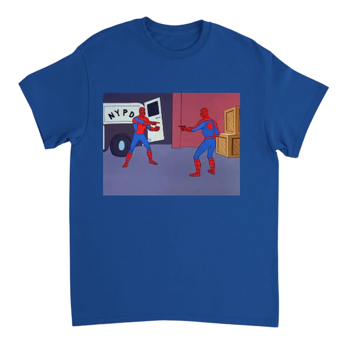 Iconic Pointing Meme Tee White T-Shirts Photo 5