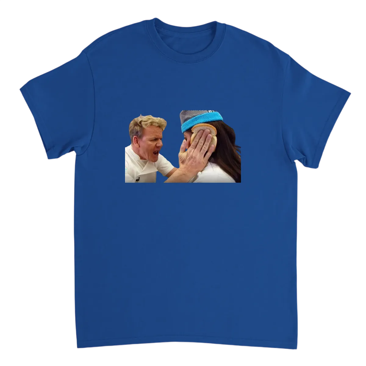 Idiot Sandwich Meme Tee - Chef Ramsay White T-Shirts Photo 5