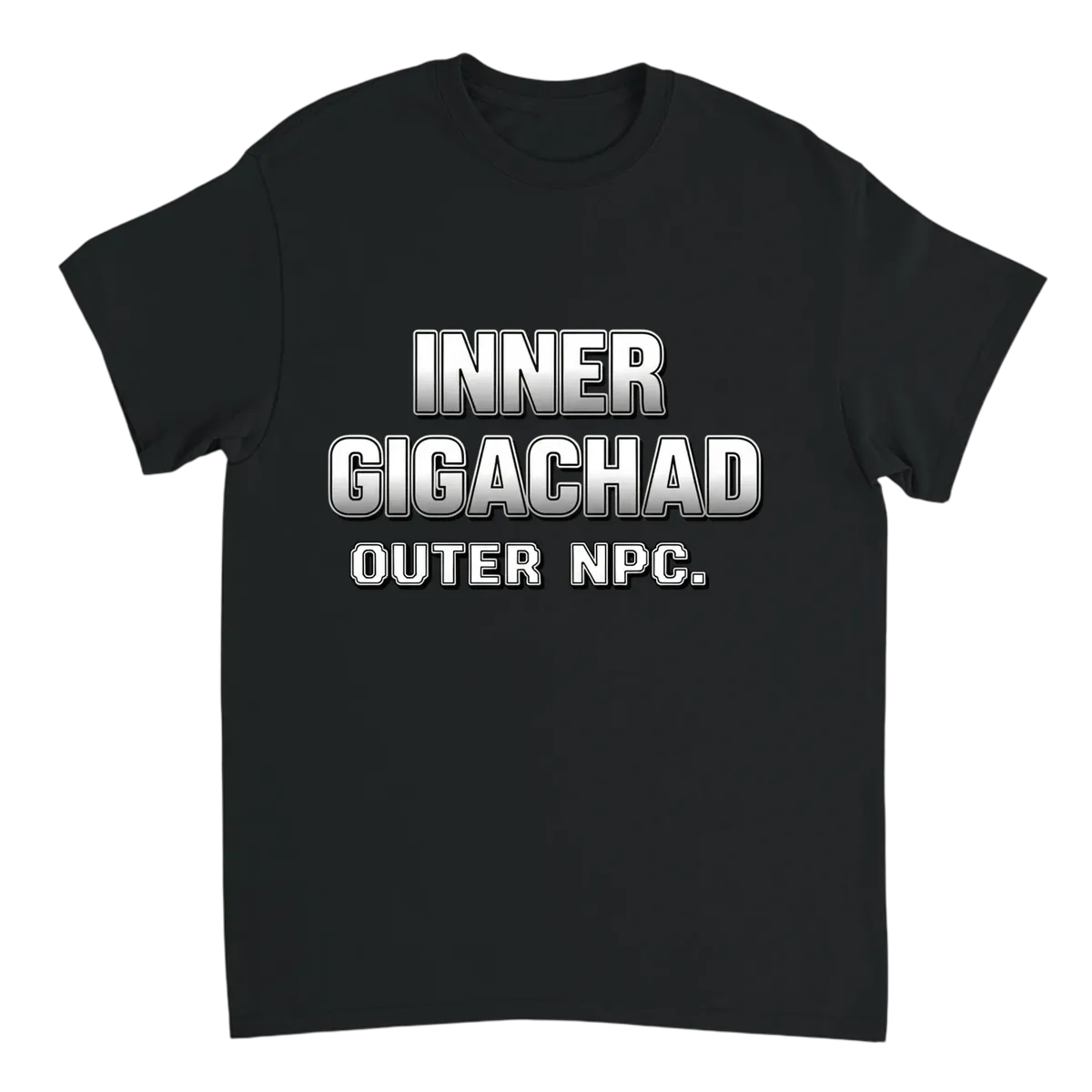 Inner GigaChad T-Shirts - Black