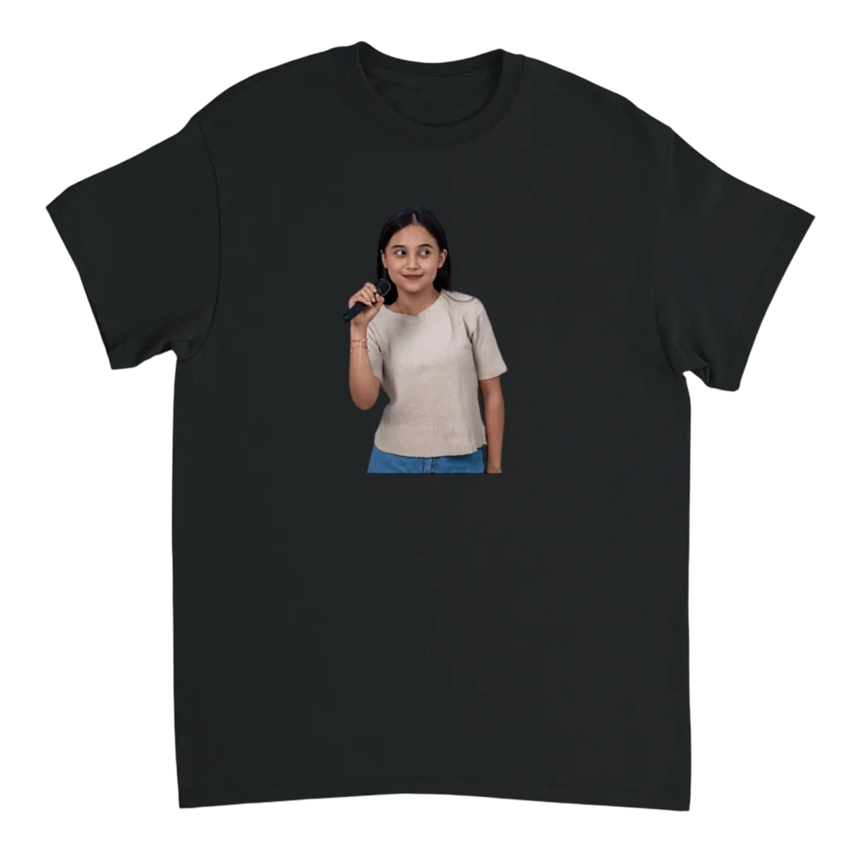 Intense Mic Stare Meme T-Shirt
