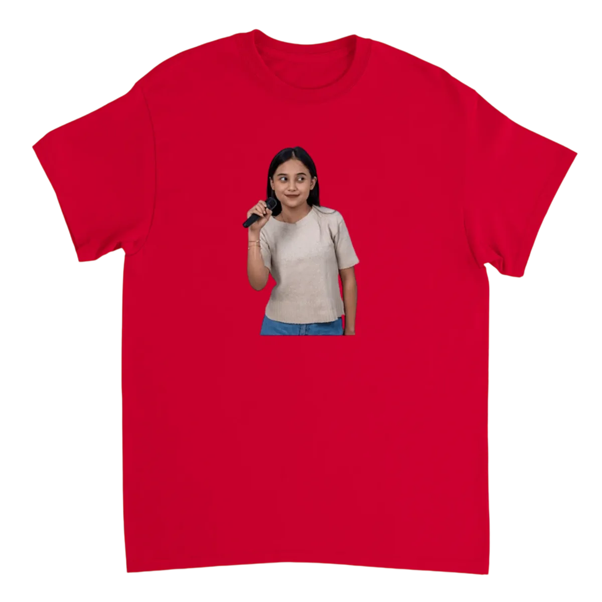 Intense Mic Stare Meme T-Shirt