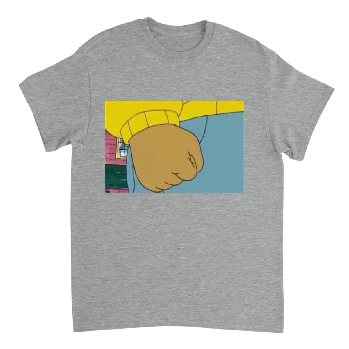 Internet Rage Fist Tee White T-Shirts Photo 4