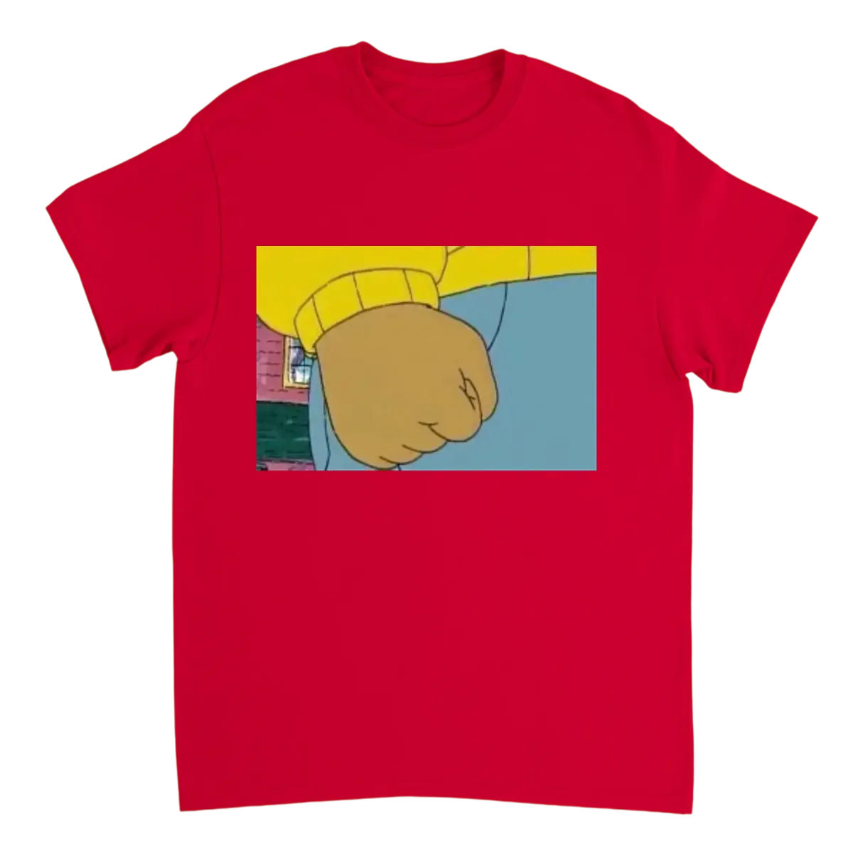Internet Rage Fist Tee - White T-Shirts (ZeitZwag Streetwear)