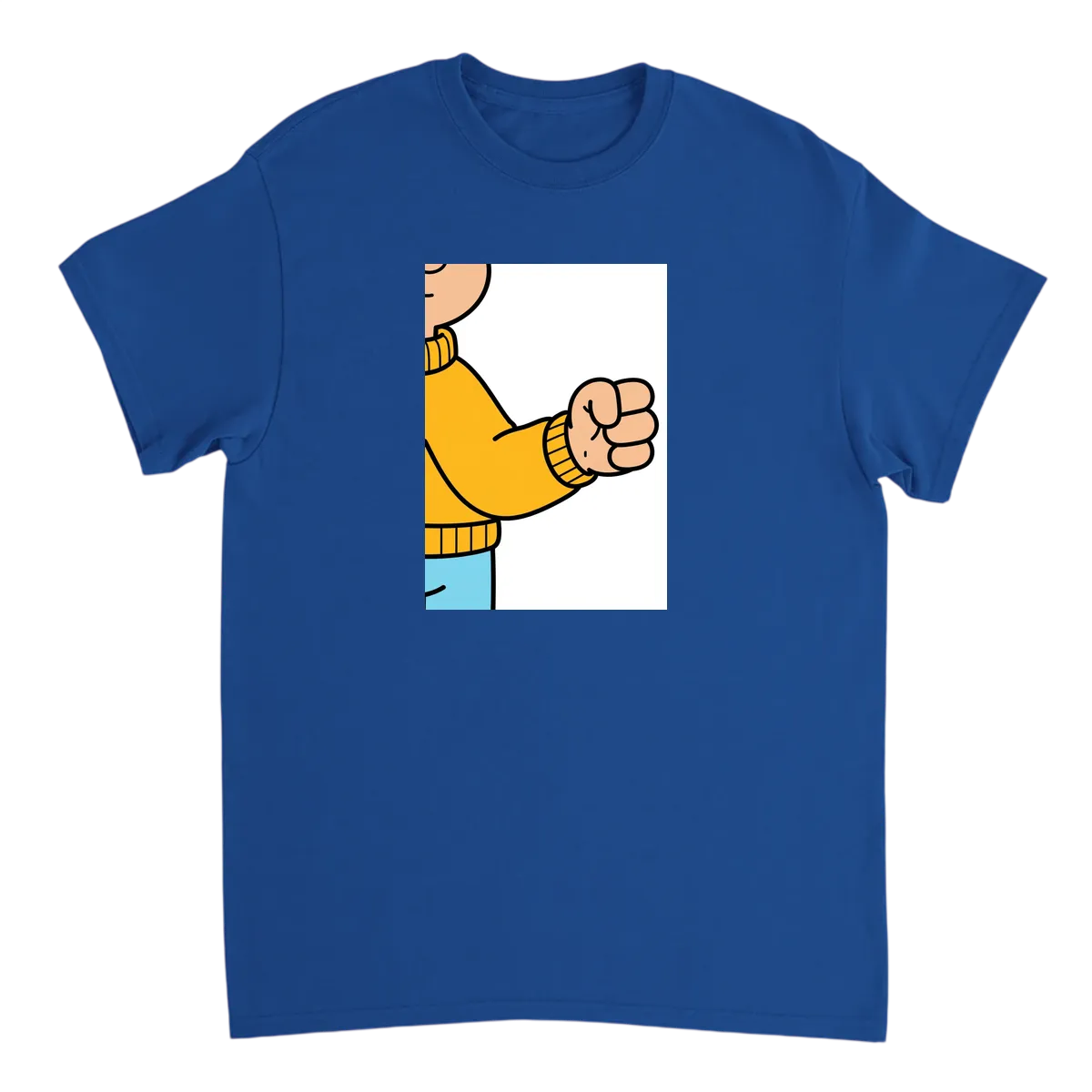 Internet Rage Fist Tee White T-Shirts Photo 5