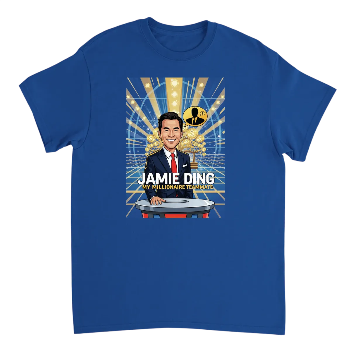 Jamie Ding: Ben Affleck's Teammate Tee - White T-Shirts (ZeitZwag Streetwear)