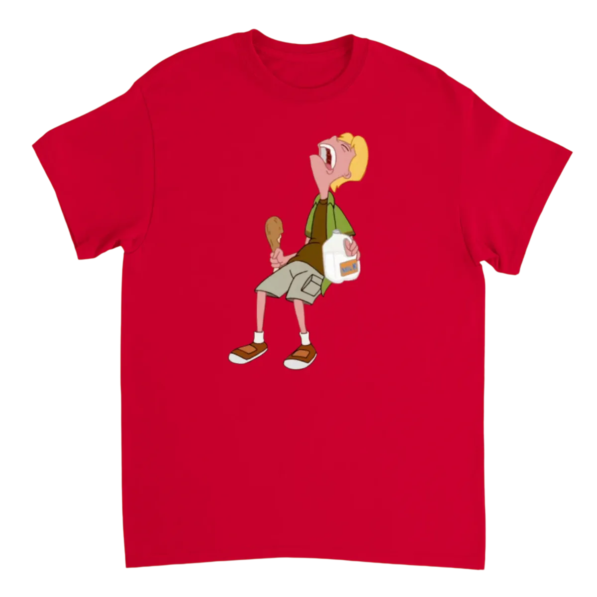 Jeremy Sleeping Meme Tee - Phineas & Ferb White T-Shirts Photo 4