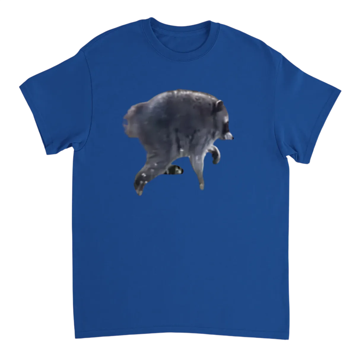 Jimothy Raccoon Meme T-Shirt - Viral Sensation T-Shirts - Royal