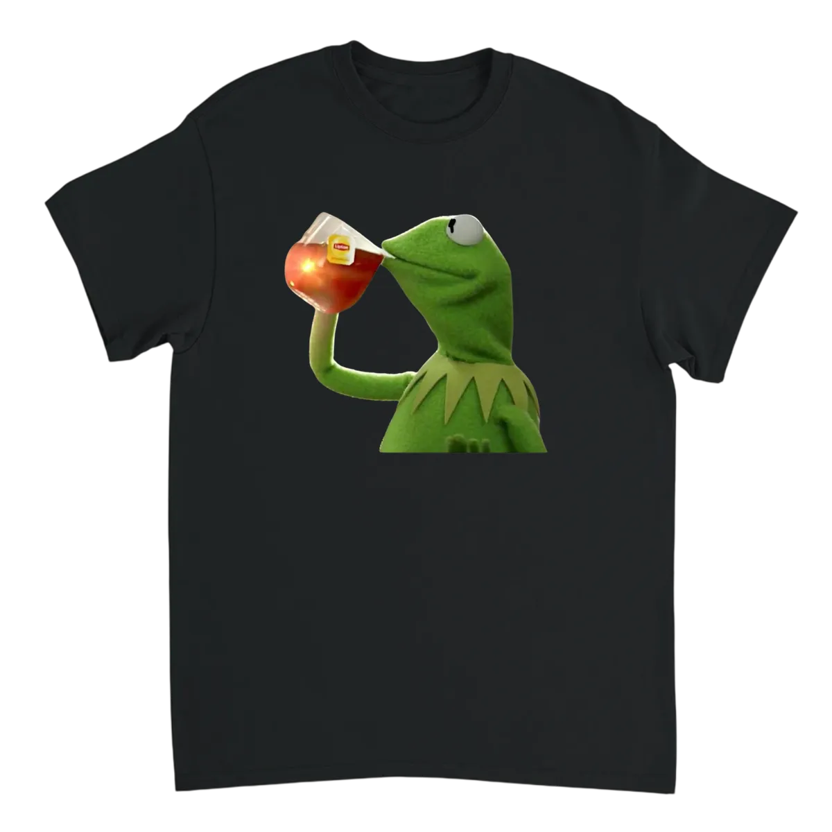 Kermit Tea Meme T-Shirt - None of My Business