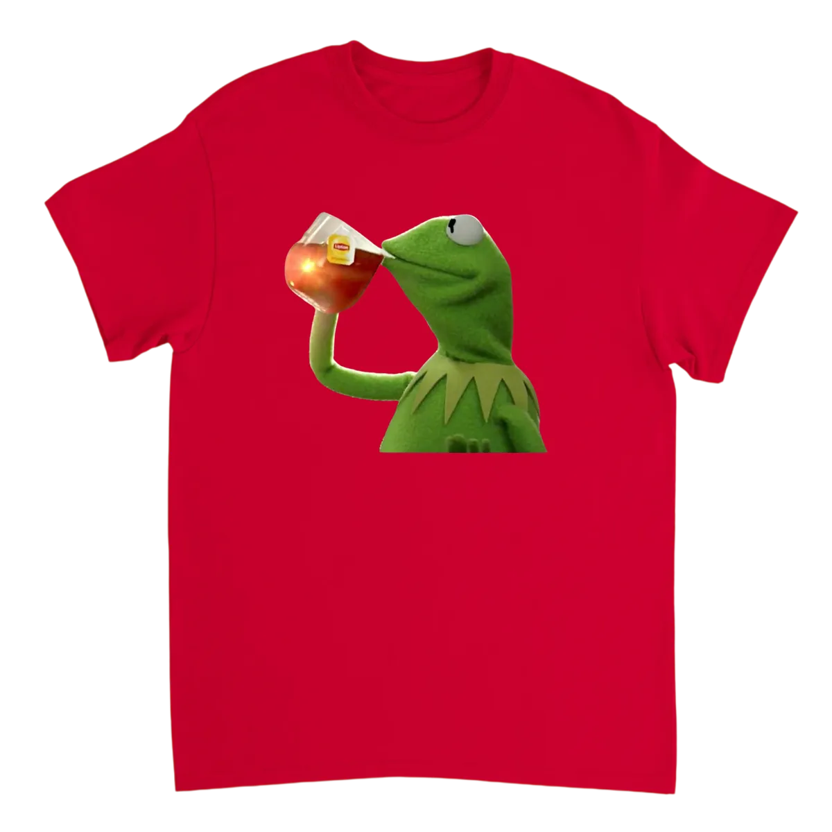 Kermit Tea Meme T-Shirt - None of My Business