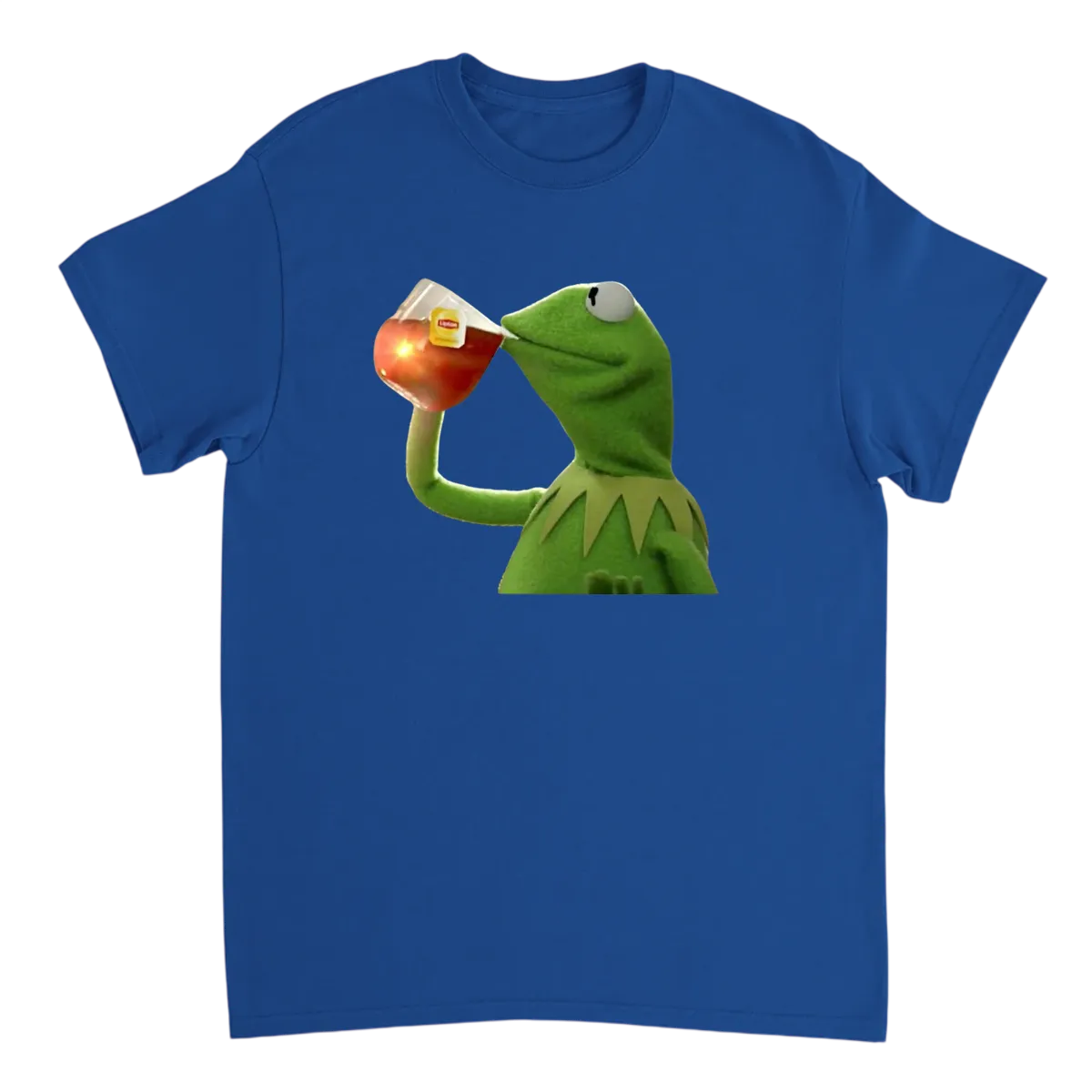 Kermit Tea Meme T-Shirt - None of My Business