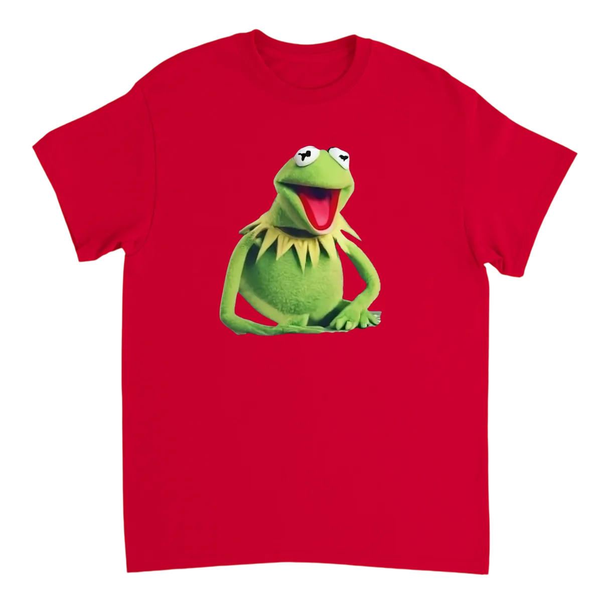Kermit Typing T-Shirt Black T-Shirts Photo 3