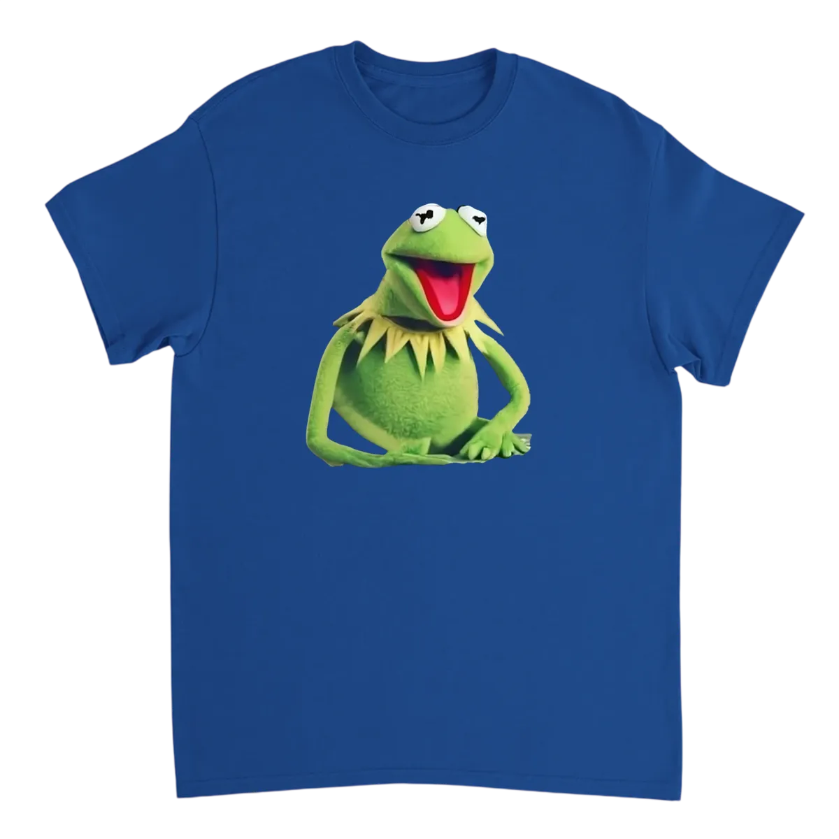 Kermit Typing T-Shirt T-Shirts - Royal
