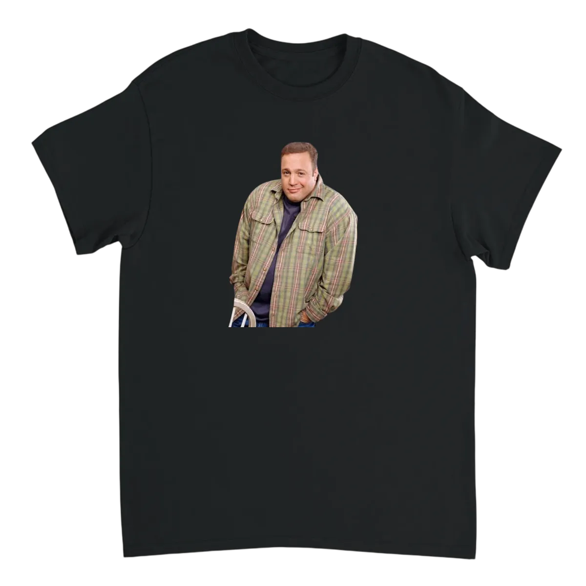 Kevin James Shrug: The Iconic Mood Tee T-Shirts - Black