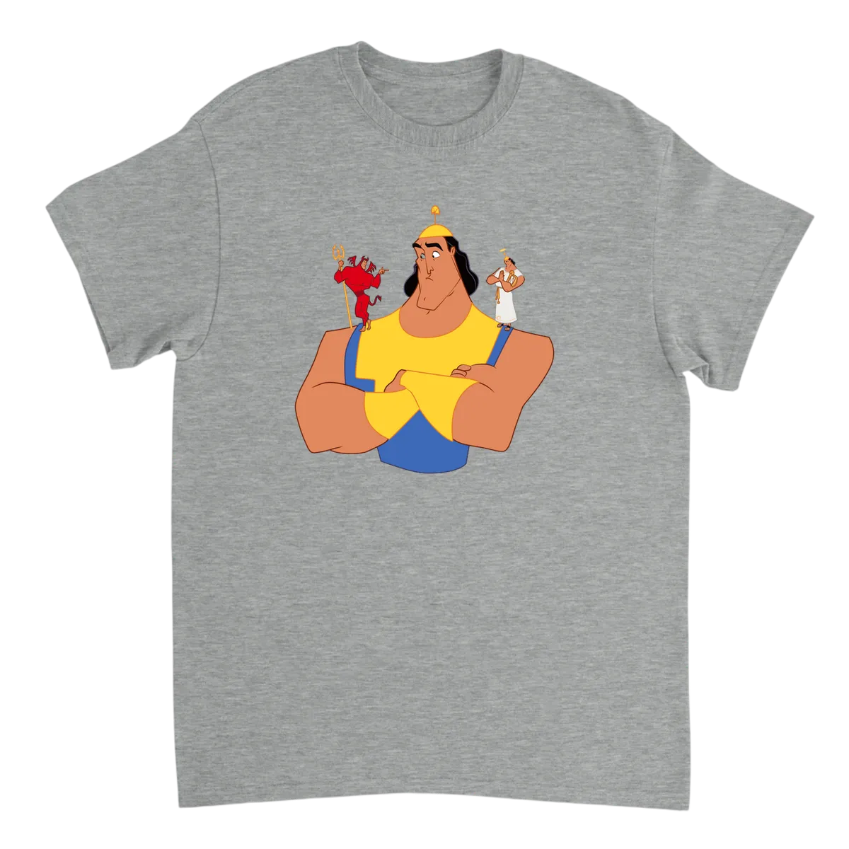 Kronk Shoulder Angel Devil T-Shirt Black T-Shirts Photo 3