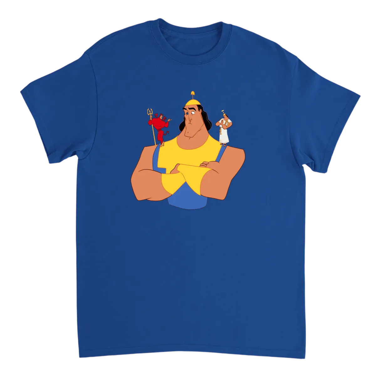 Kronk Shoulder Angel Devil T-Shirt Black T-Shirts Photo 4