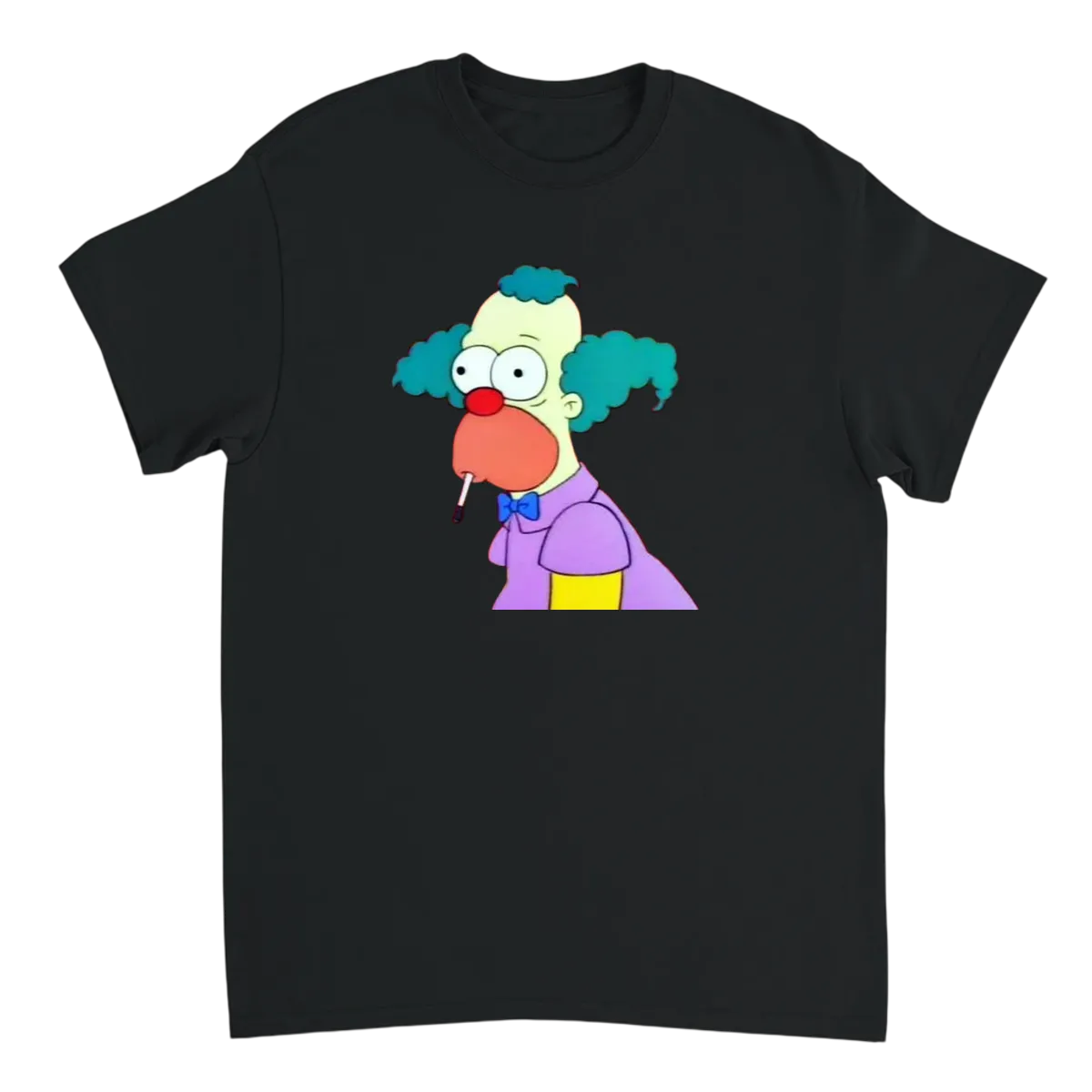 Krusty "What the Hell Was That?" T-Shirt Black T-Shirts Photo 2
