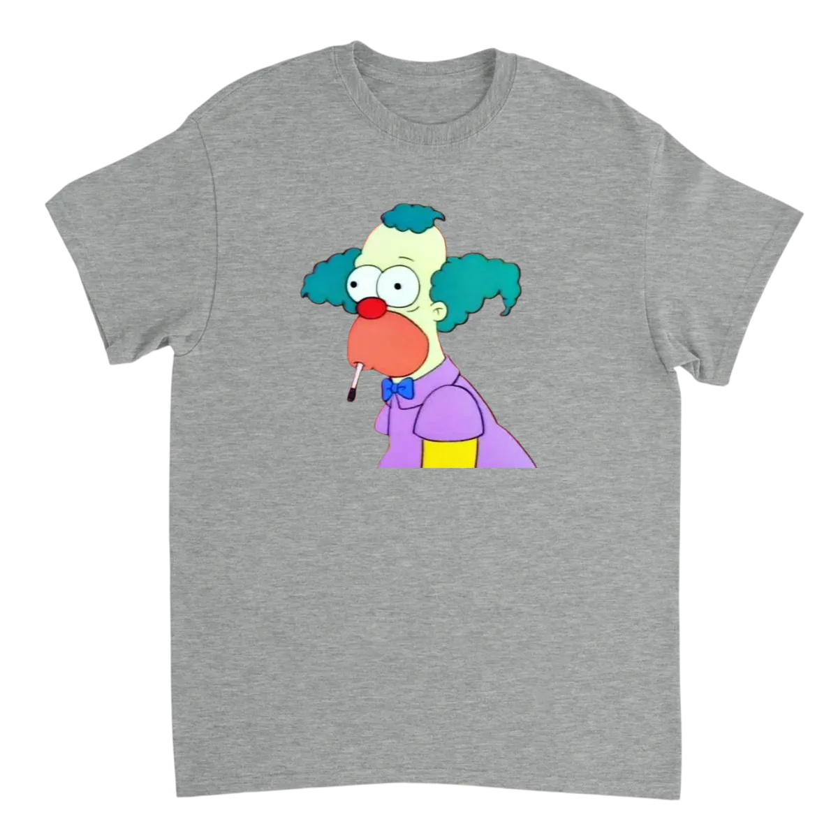 Krusty "What the Hell Was That?" T-Shirt T-Shirts - Grey