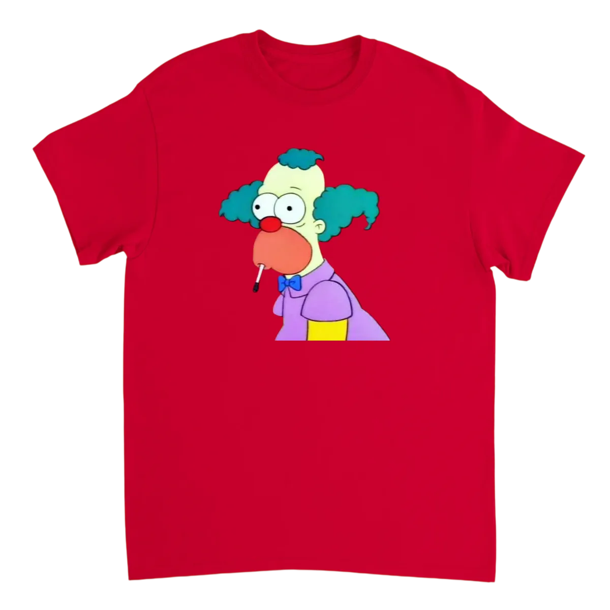 Krusty "What the Hell Was That?" T-Shirt T-Shirts - Red